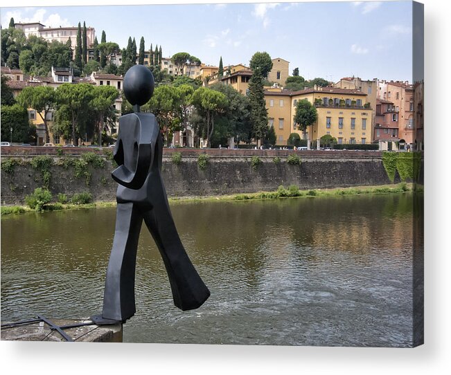 Arno Acrylic Print featuring the photograph Common Man by Melany Sarafis