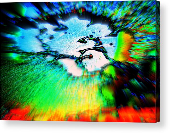 Cosmic Acrylic Print featuring the photograph Cosmic Series 012 by Larry Ward