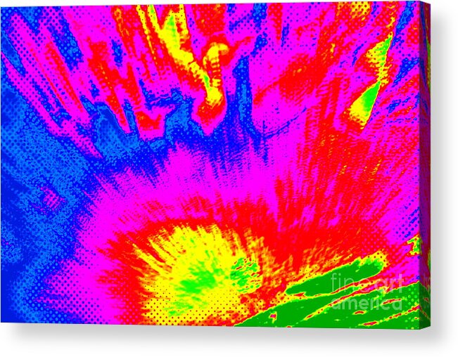 Note Card Acrylic Print featuring the photograph Cosmic Series 023 by Larry Ward