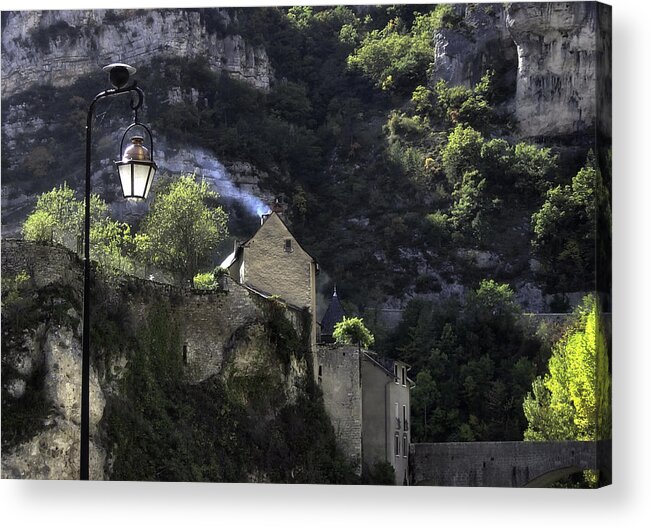 Cottage Acrylic Print featuring the photograph Cottage in the Ardeche, France by Weir Here And There