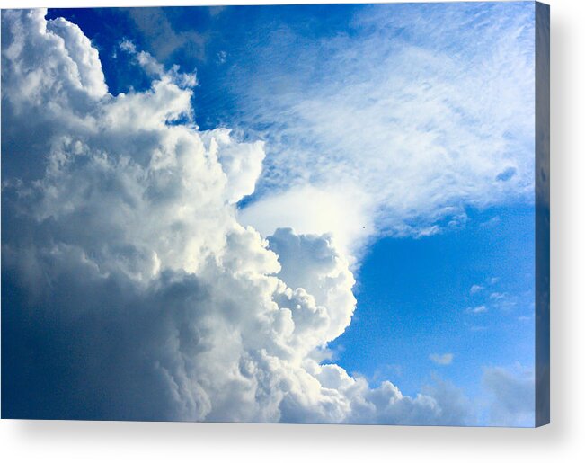 Landscape Acrylic Print featuring the photograph Cumulus Cloud by Virginia Folkman