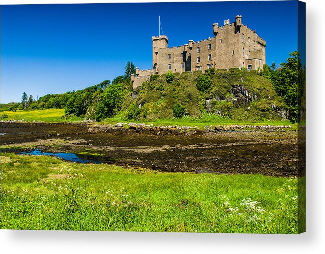 Dunvegan Castle Acrylic Print featuring the photograph Dunvegan Castle Isle of Skye by David Ross