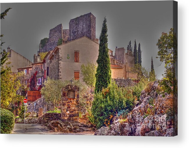 French Acrylic Print featuring the photograph Evenos by Rod Jones
