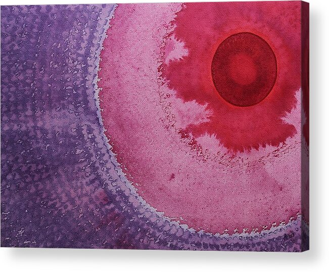 Sight Acrylic Print featuring the painting Eye of the Beholder original painting by Sol Luckman