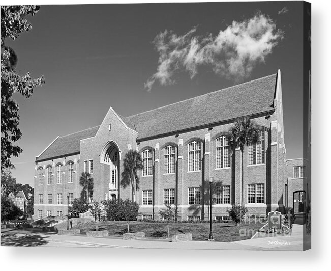 Fl Florida Acrylic Print featuring the photograph Florida State University Johnston Building by University Icons