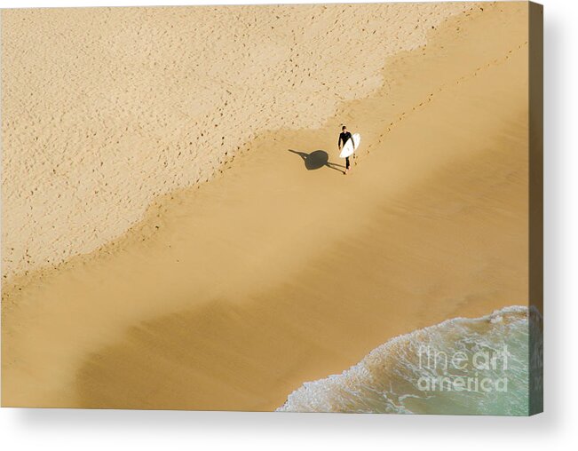 Gray Whale Cove Acrylic Print featuring the photograph Follow Your Own Path by Amy Fearn