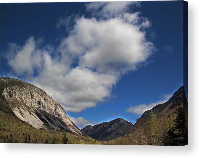 White Mountains Acrylic Print featuring the photograph Franconia Notch by Andrea Galiffi