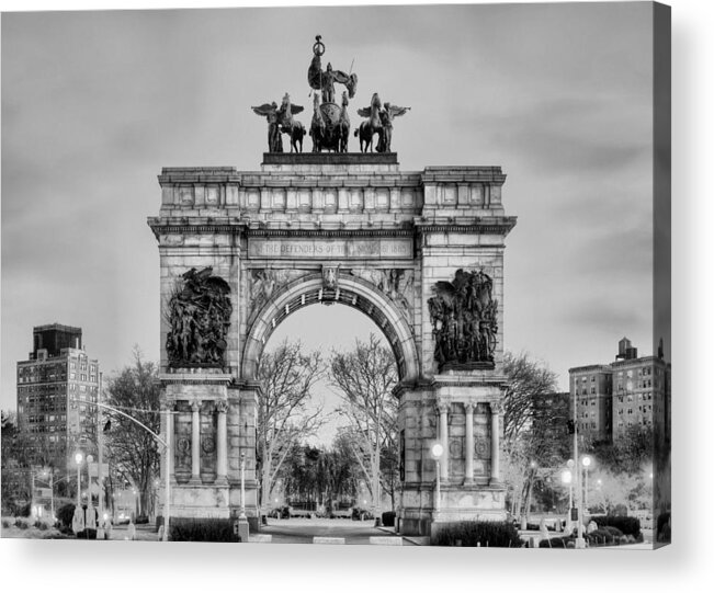 Grande Army Plaza Acrylic Print featuring the photograph Grand Army Plaza by JC Findley