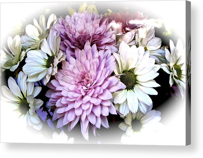 Floral Tributes Acrylic Print featuring the photograph Heavenly Hosts by Ira Shander