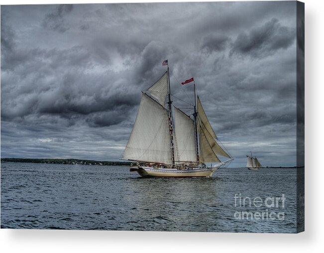 Ship Acrylic Print featuring the photograph Heritage by Alana Ranney