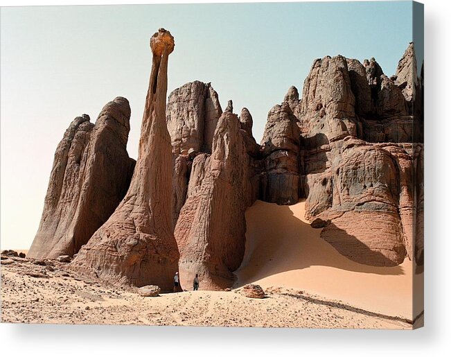 Hoodoo Acrylic Print featuring the photograph Hoodoo by Gjlp/science Photo Library