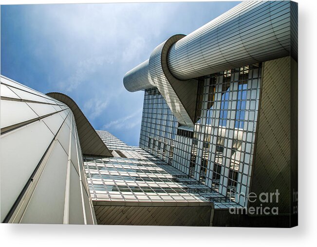 Hypo Vereins Bank Acrylic Print featuring the photograph Hypovereinsbank 2 by Hannes Cmarits