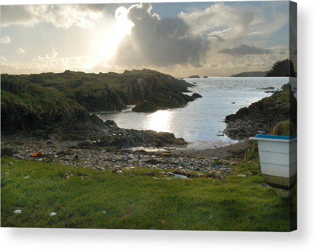 Coast Acrylic Print featuring the photograph Irish Coast of County Cork by Diane Lent