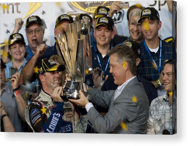 Number 48 Acrylic Print featuring the photograph Jimmie Johnson by Kevin Cable
