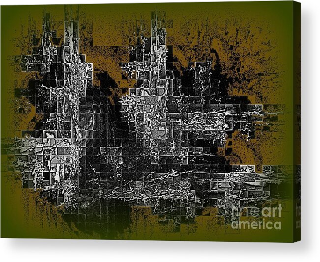 Home Acrylic Print featuring the digital art Just Abstract by Greg Moores