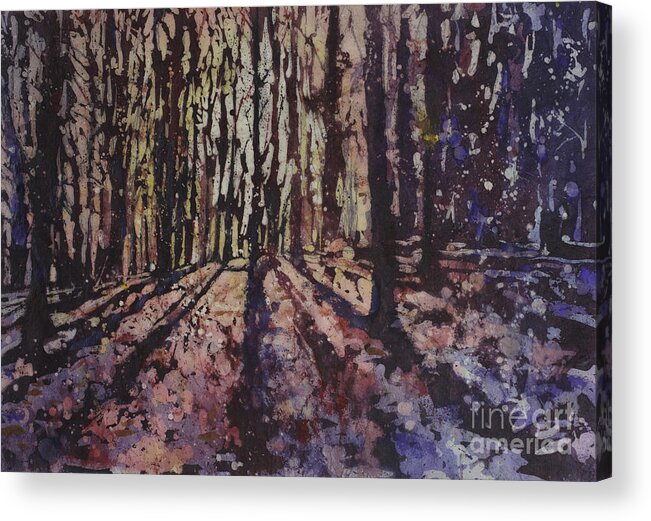 Batik Acrylic Print featuring the painting Just Out of Reach by Ryan Fox