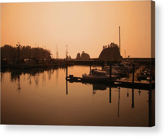 Landscapes Acrylic Print featuring the photograph La Push In The Afternoon by Kym Backland