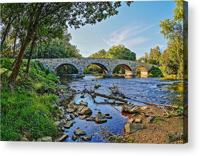 Maryland Acrylic Print featuring the photograph Lazy Day on Antietam Creek by SCB Captures