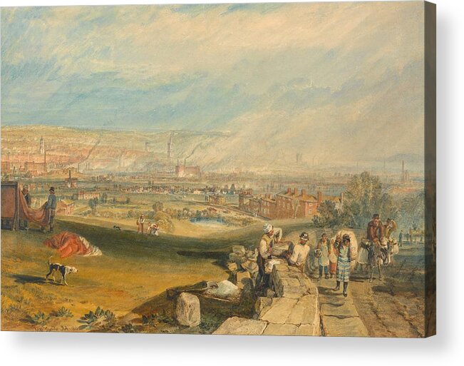 1816 Acrylic Print featuring the painting Leeds by JMW Turner