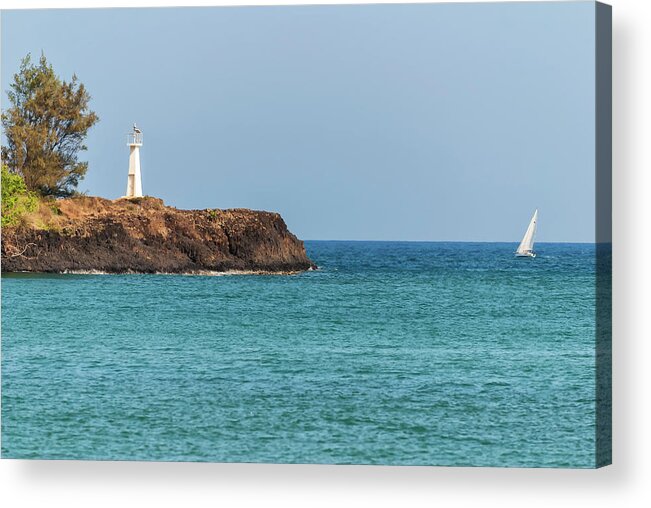 Scenics Acrylic Print featuring the photograph Lighthouse by Flory