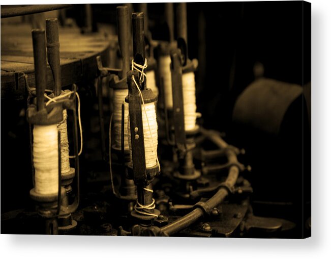 Mechanical Acrylic Print featuring the photograph Lwv10012 by Lee Winter