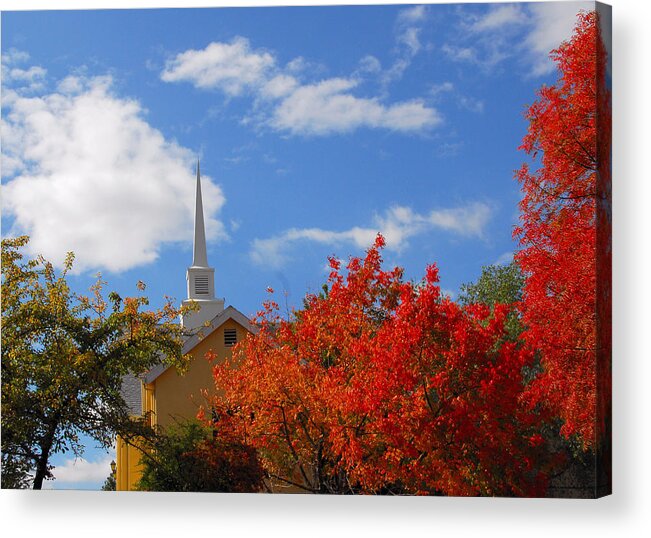 Fall Acrylic Print featuring the photograph Majesty by Lynn Bauer