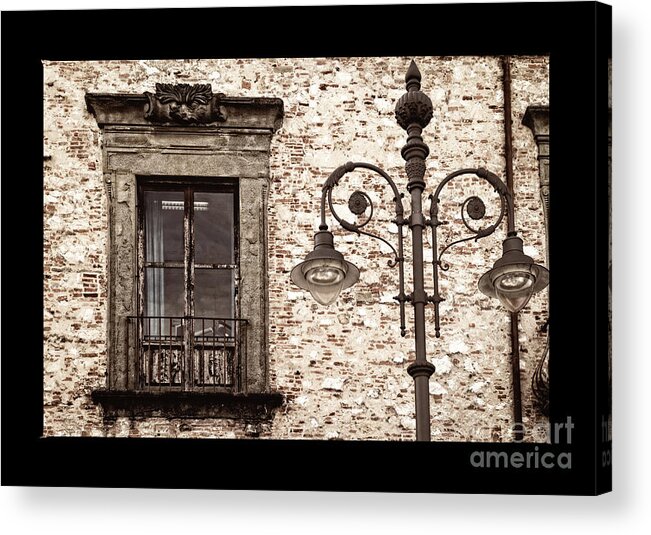 Italy Acrylic Print featuring the photograph Medieval and Modern by Prints of Italy