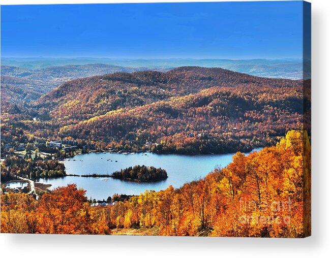 Landscape Acrylic Print featuring the photograph Mont Tremblant 02 by Aimelle Ml