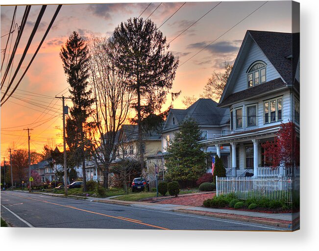 Landscape Acrylic Print featuring the photograph My Street by Robert Culver