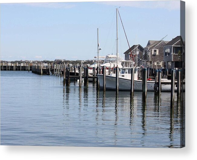 Nantucket Acrylic Print featuring the photograph Nantucket Harbor by Carolyn Jacob