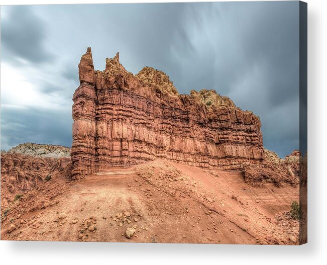 New Mexico Acrylic Print featuring the photograph New Mexico by Anna Rumiantseva