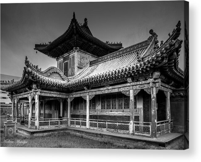 Palace Acrylic Print featuring the photograph Palace Temple by Andrew Matwijec
