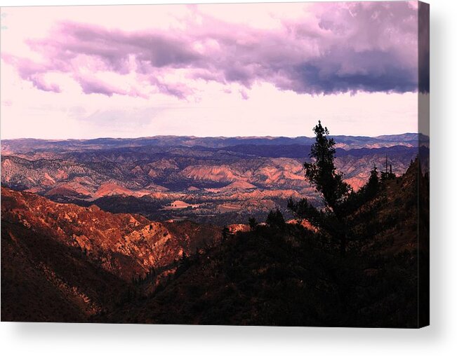 Landscape Acrylic Print featuring the photograph Peaceful Valley by Matt Quest