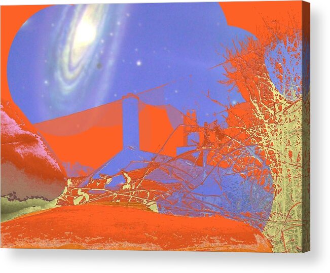 Sci Fi Acrylic Print featuring the photograph Planet Chuck by Laureen Murtha Menzl