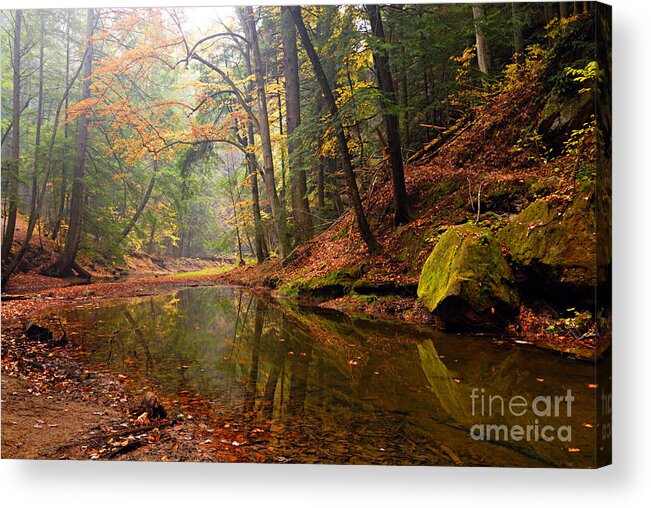 Photography Acrylic Print featuring the photograph Quiet Waters by Larry Ricker