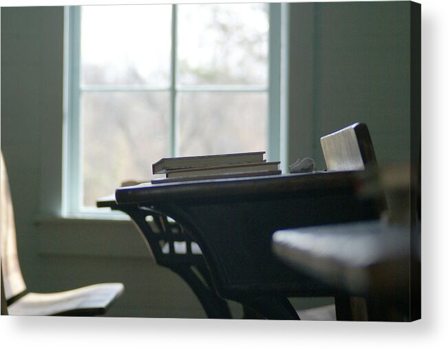 School Acrylic Print featuring the photograph School Days by Mary Ely