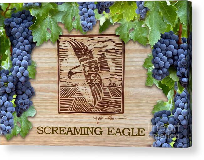 Screaming Eagle Acrylic Print featuring the photograph Screaming Eagle by Jon Neidert
