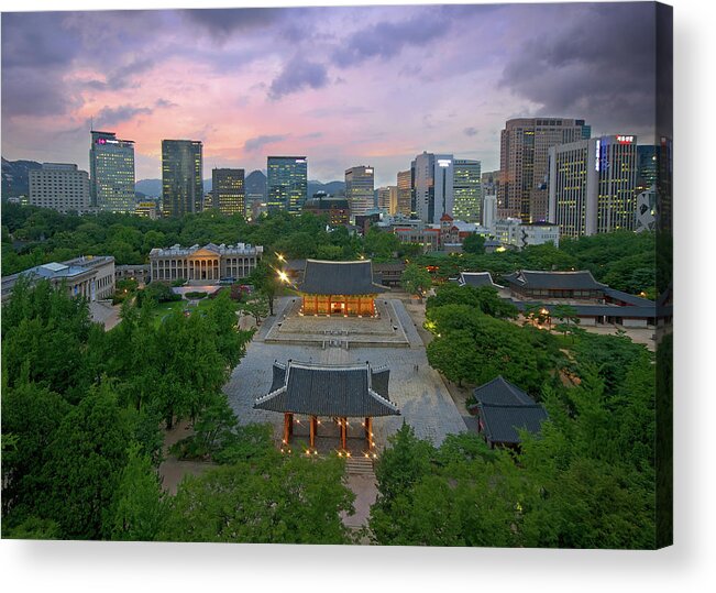 Tranquility Acrylic Print featuring the photograph Seoul by Robert Koehler