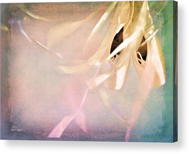 Shabby Chic Acrylic Print featuring the photograph Shabby Chic Ballet I by Theresa Tahara