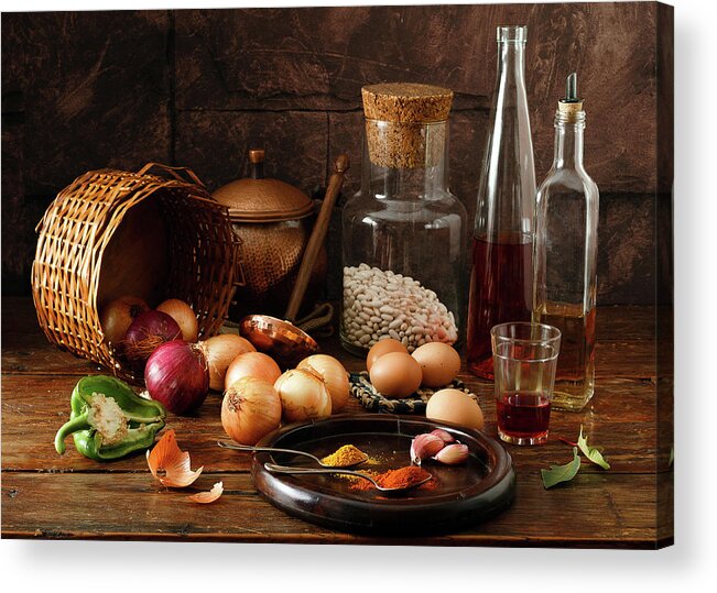 Still Life Acrylic Print featuring the photograph Smells by Luiz Laercio