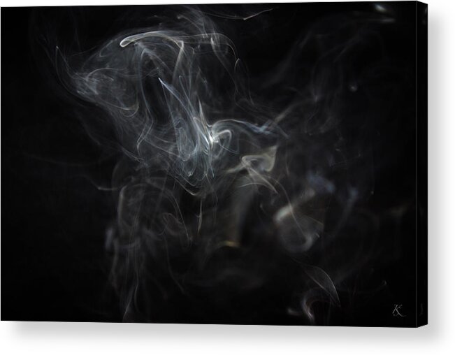 Smoke Acrylic Print featuring the photograph Smoke 2 by Kelly Smith