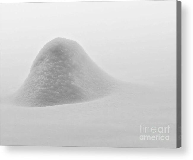 Snow Acrylic Print featuring the photograph Snow on Snow by Janice Drew