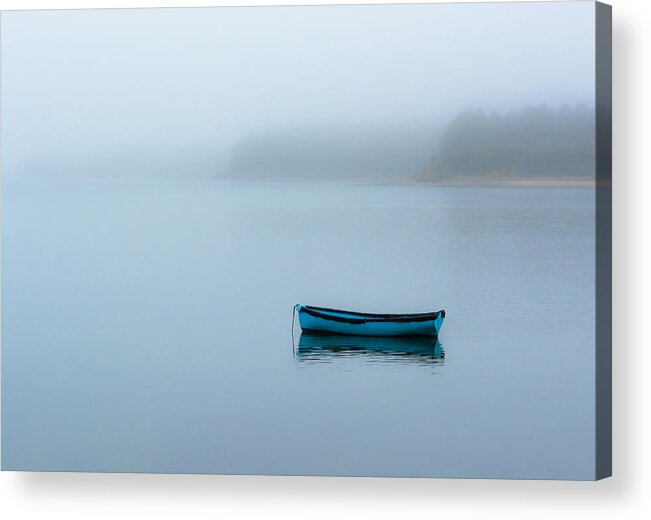 Boat Acrylic Print featuring the photograph Solitude by Veli Bariskan