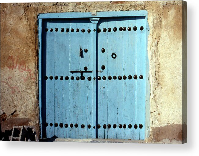 East Acrylic Print featuring the photograph Spaghetti Movie Doorway by Waddle