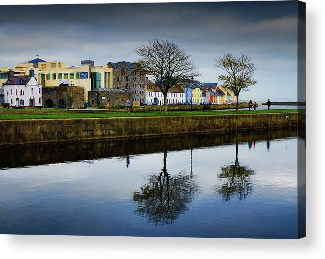 Tranquility Acrylic Print featuring the photograph Spanish Arch, Galway by Photograph By Jonah Murphy