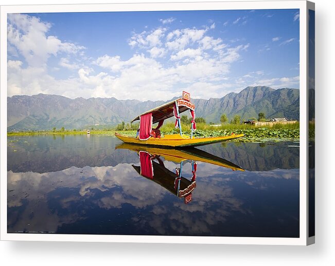 Tranquility Acrylic Print featuring the photograph Srinagar - Kashmir by Manish Narang Photography