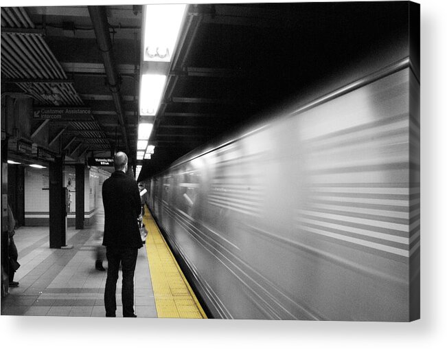 Subway Acrylic Print featuring the photograph Subway by Enrique Coloma