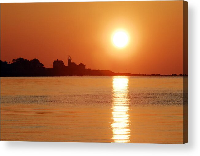 Connecticut Acrylic Print featuring the photograph Sunrise Over Stratford Point by Dan Myers