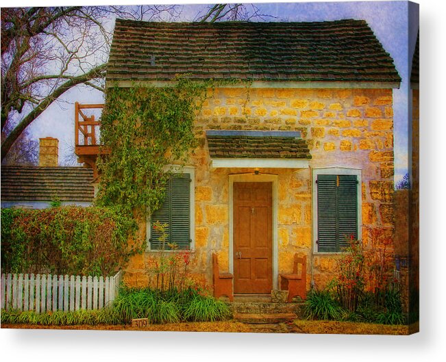 House Acrylic Print featuring the photograph The Cottage by Joan Bertucci