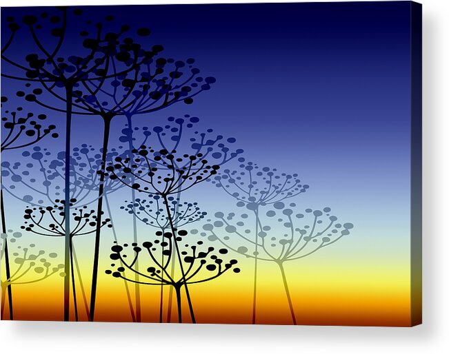 Dill Acrylic Print featuring the mixed media The Dill 3 Version 4 by Angelina Tamez